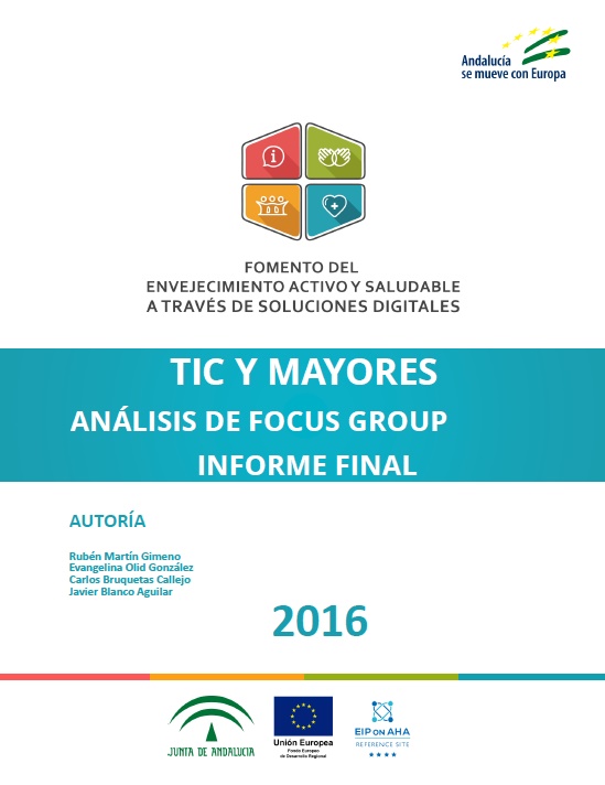 TIC y mayores, focus group portada