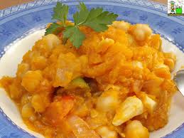 Alboronía, plato típico de Montellano