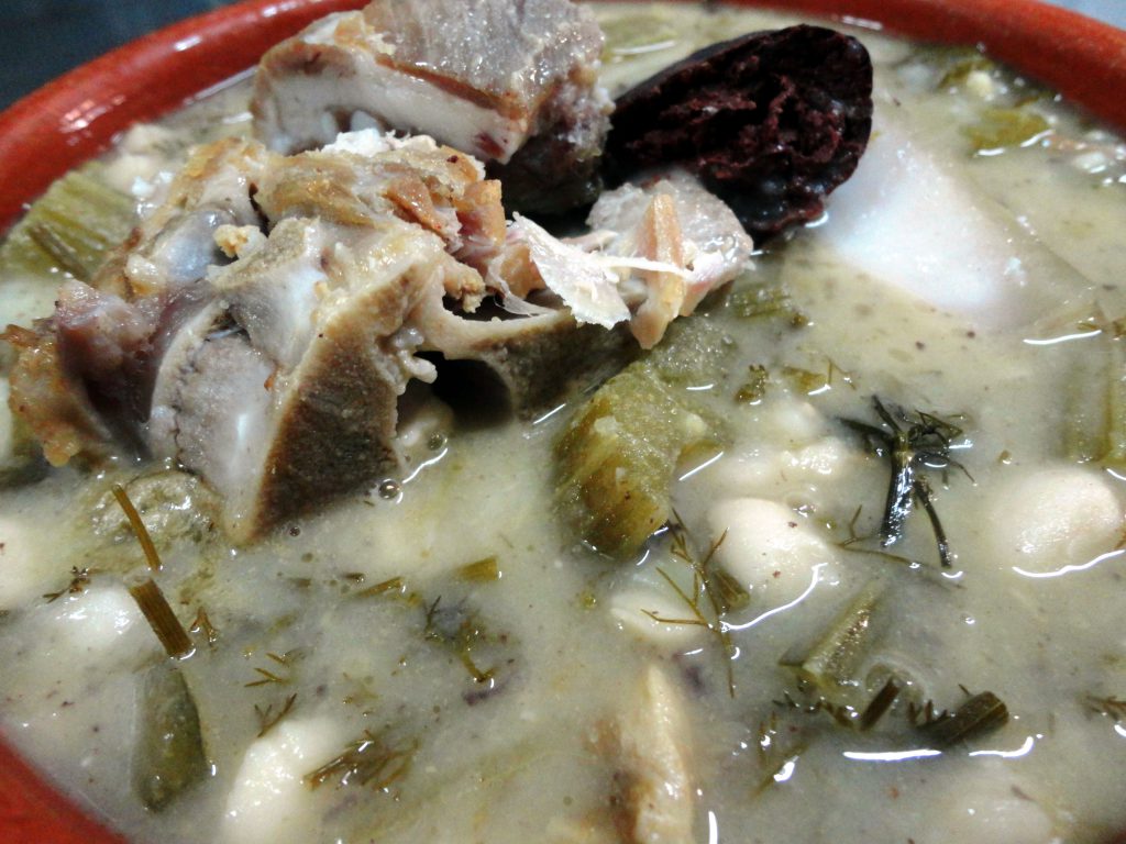 potaje de hinojos y cardos