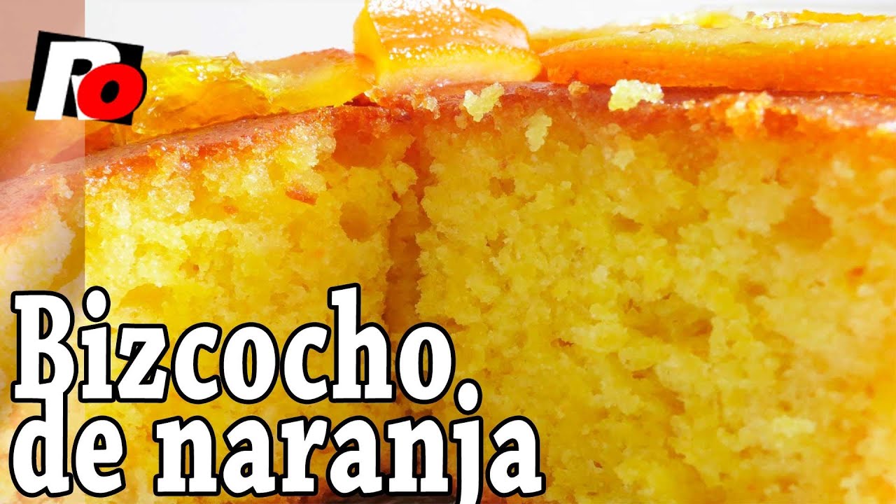 bizccocho de naranja